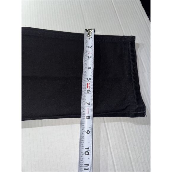 LL Bean Women's Jeans Sz 16 Reg Denim Original Fit Relaxed Cotton Black - Picture 9 of 12